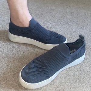 Gray Slip On Steve Madden Sneakers